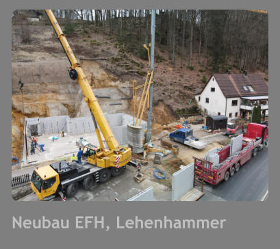 Neubau EFH, Lehenhammer