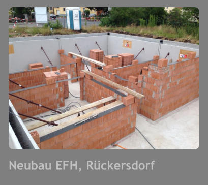 Neubau EFH, Rückersdorf